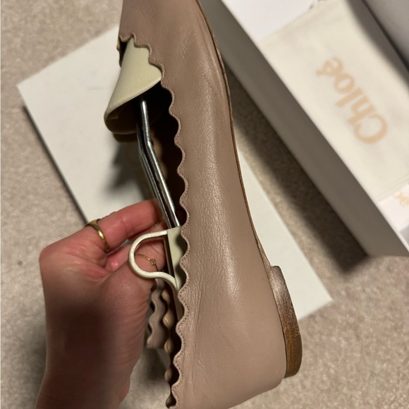 CHLOE ballet flats. Pink Tea - Picture 5 of 11